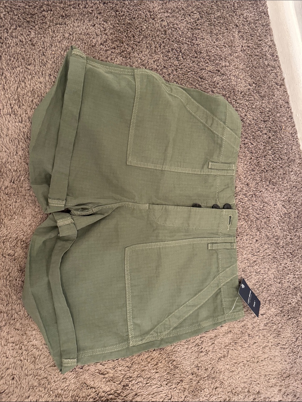 Lucky Brand Olive Green Utility Shorts